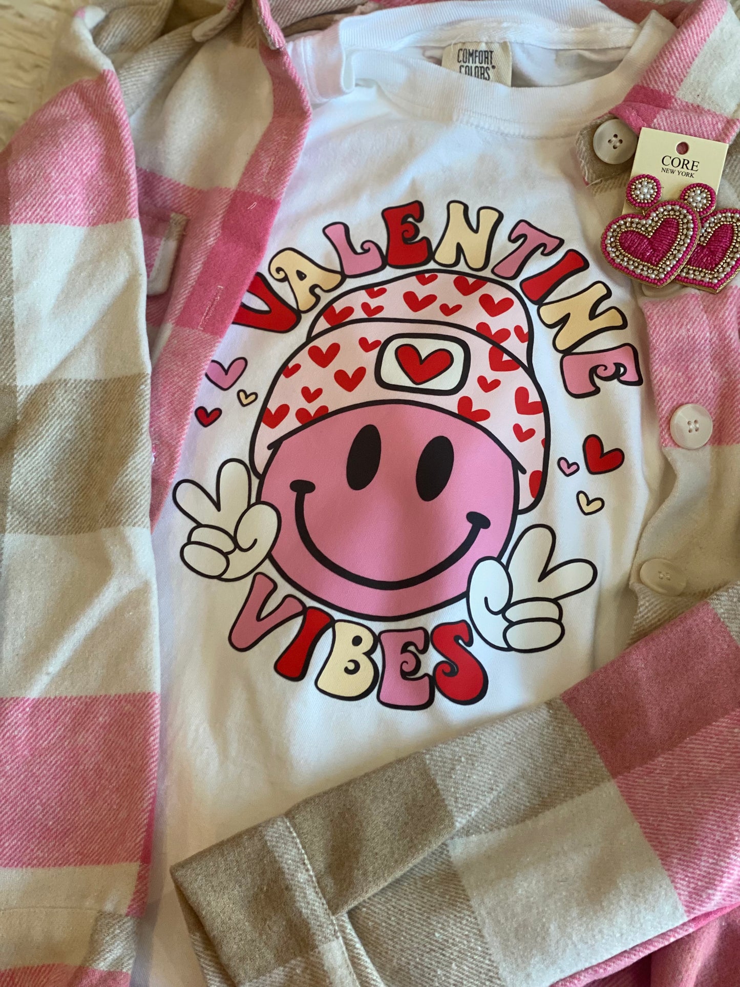 Long Sleeved Valentine Vibes Tshirt