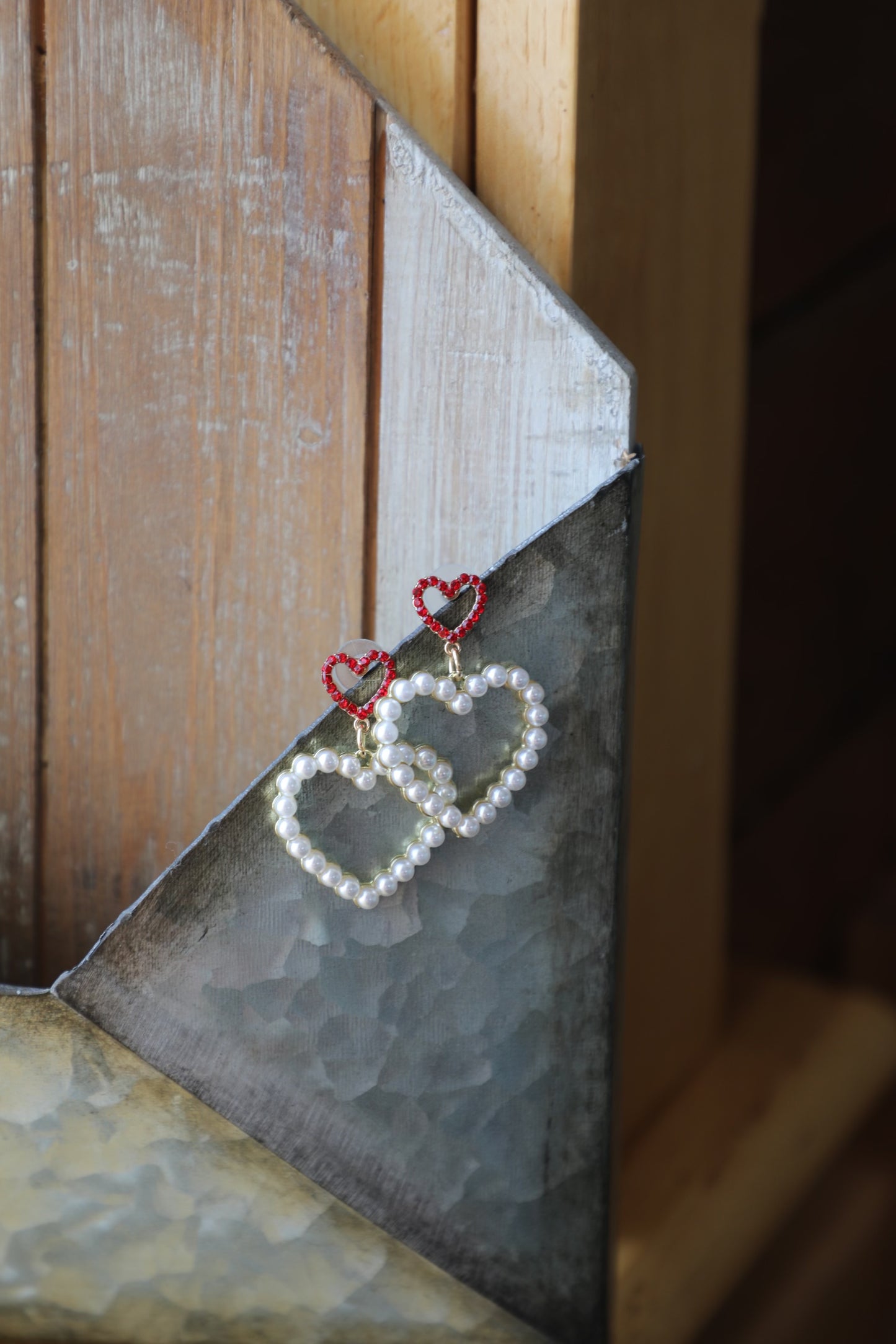 Styled By Kate Keep An Open Heart Pearl Earrings