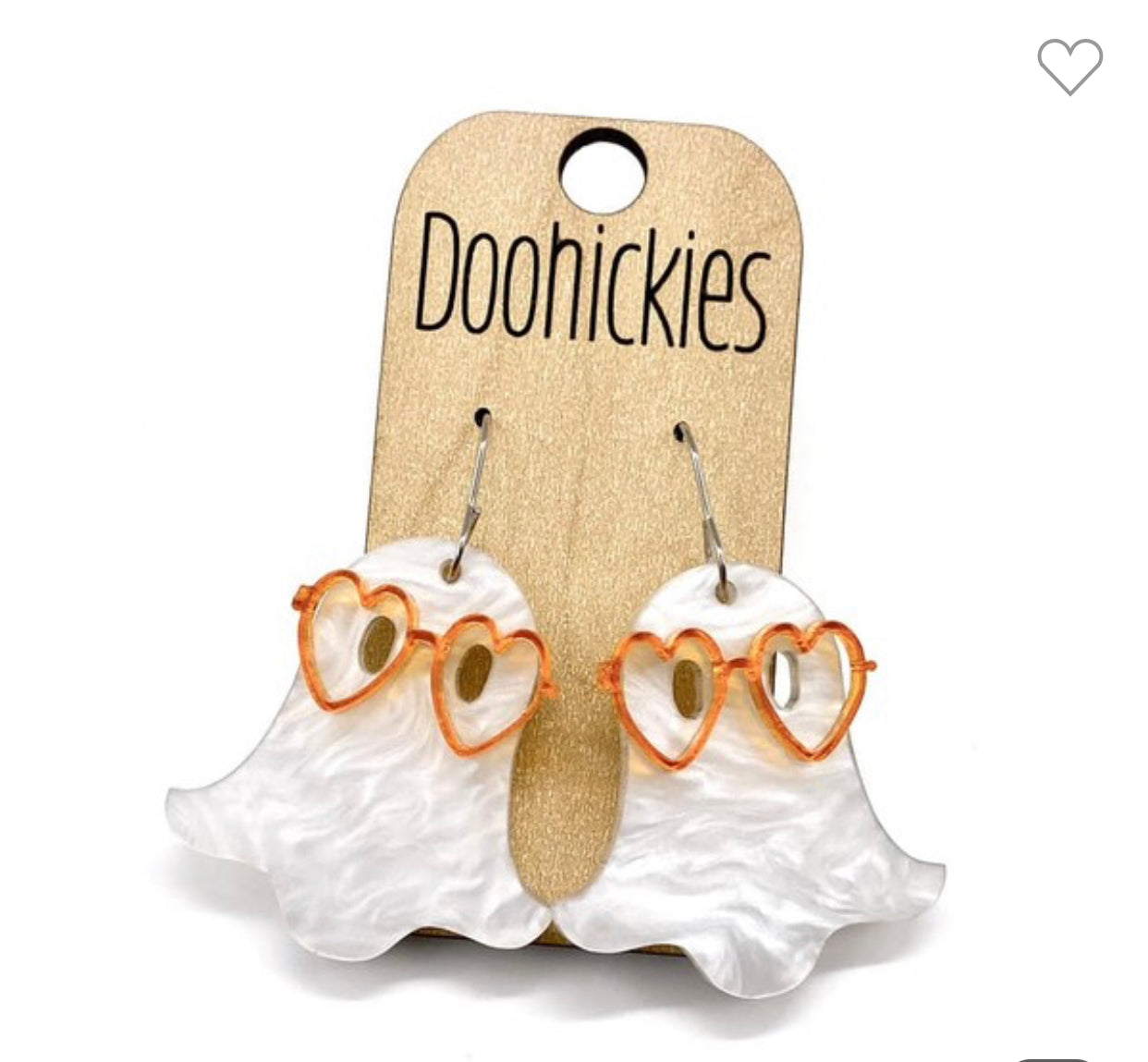 Doohickies Nerdy Ghost Earrings