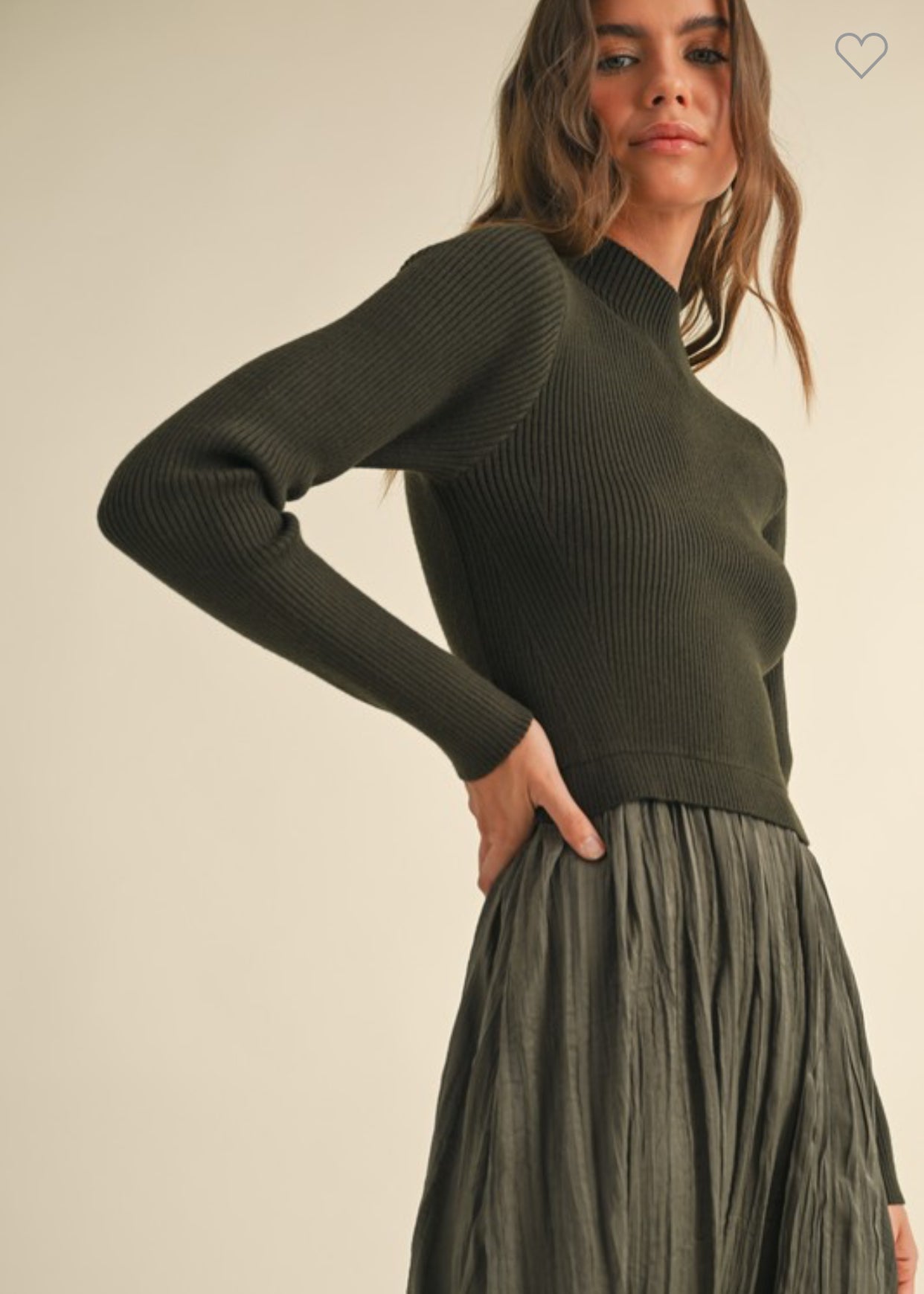 Sweater Combo Dress