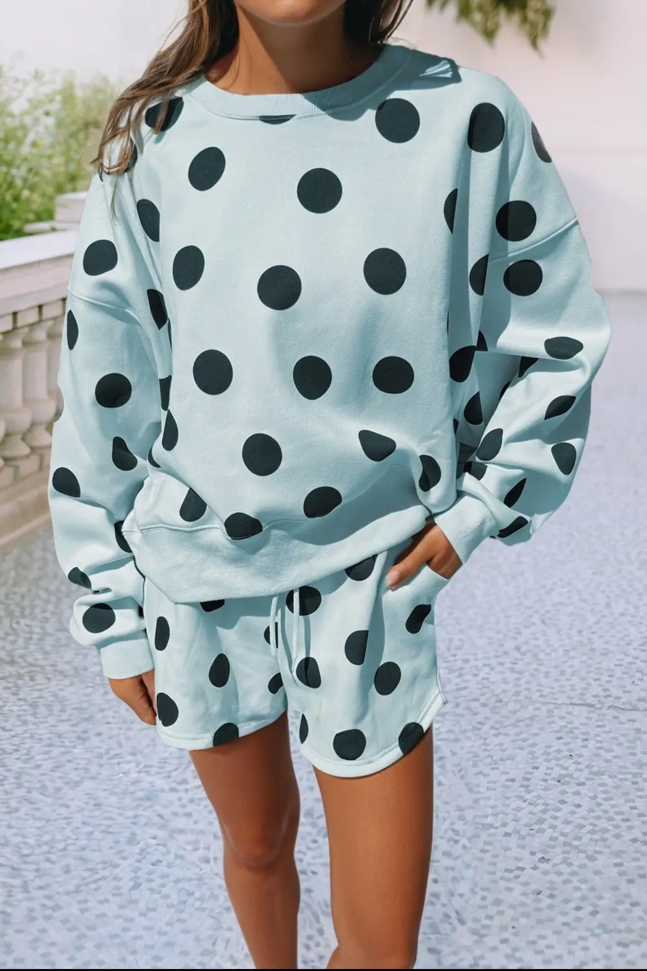 Polka Dot Short Set