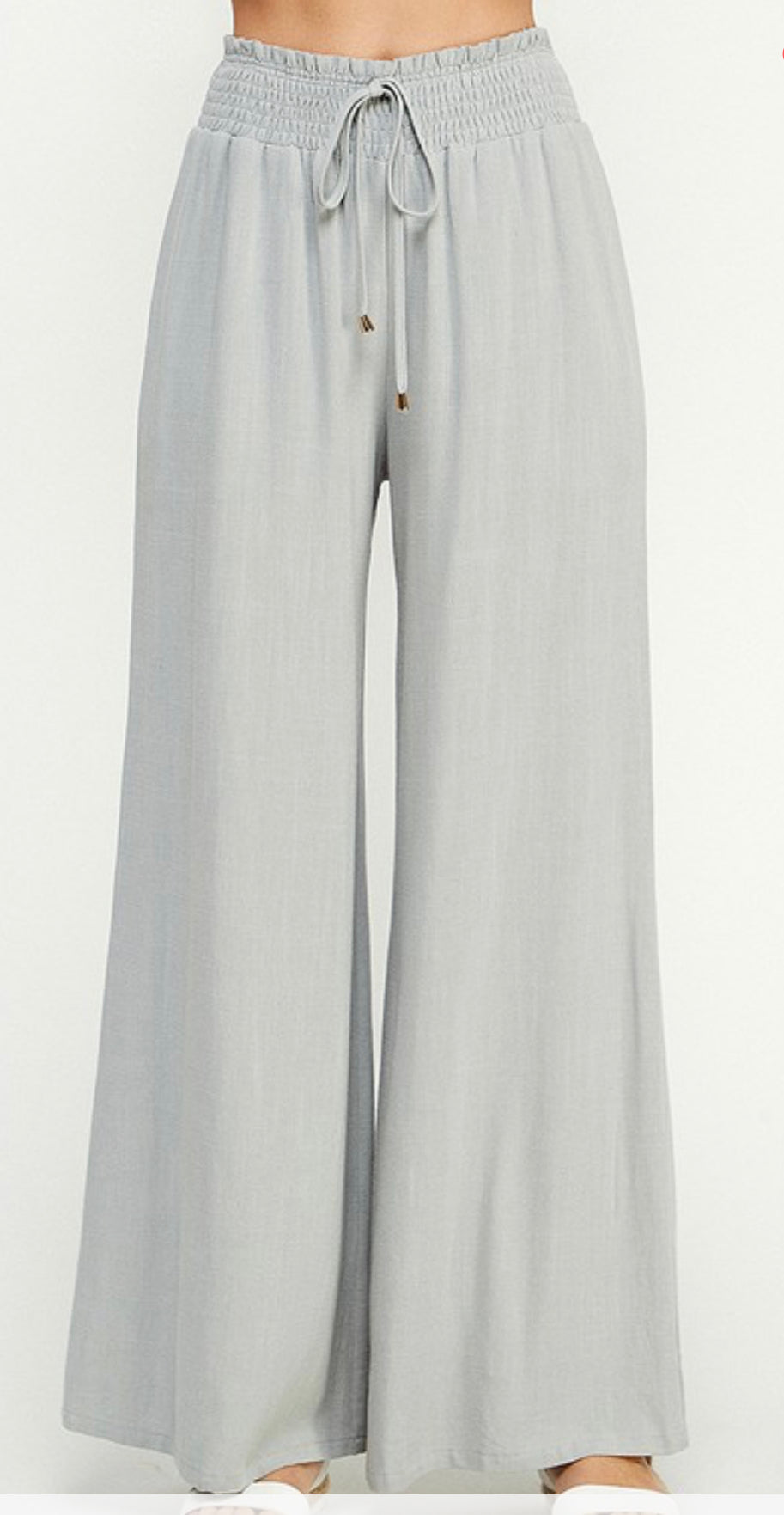 Cool Sage Wide Leg Pants