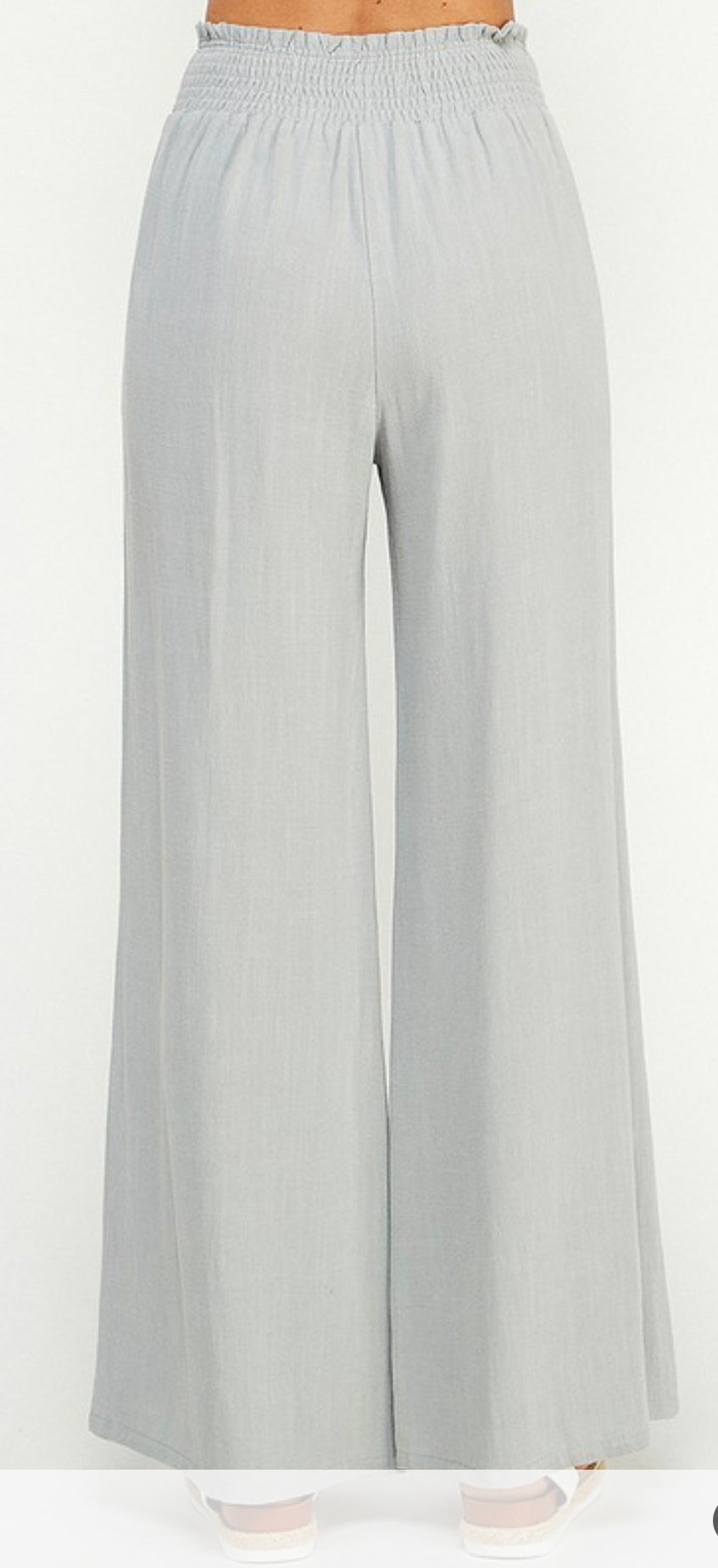 Cool Sage Wide Leg Pants