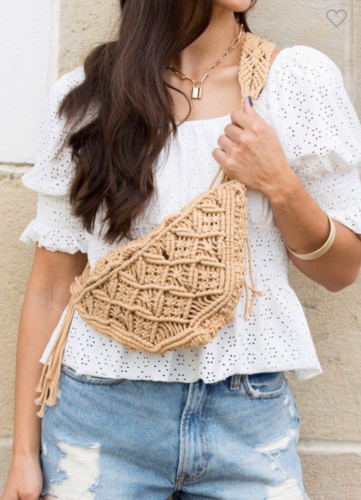 Macrame Sling Bag