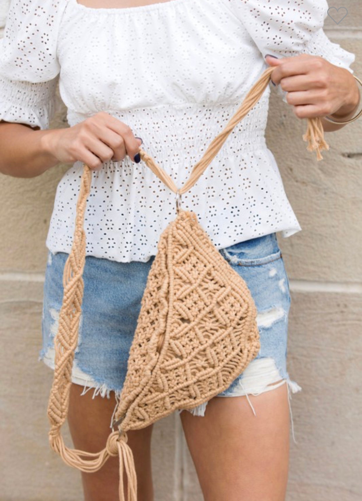 Macrame Sling Bag