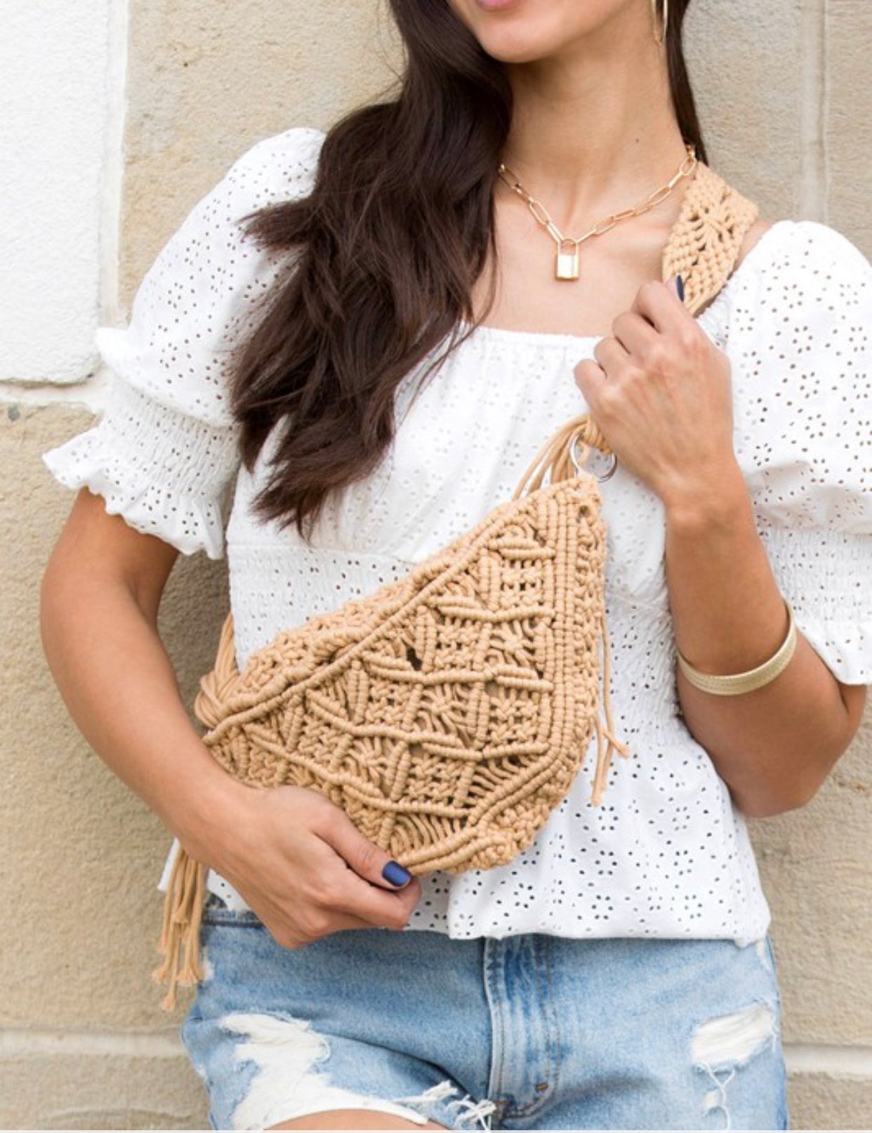 Macrame Sling Bag