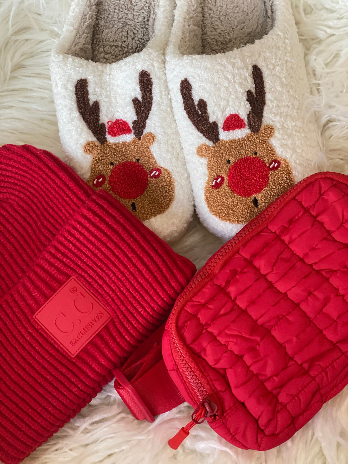 Rudolph Sherpa Slippers