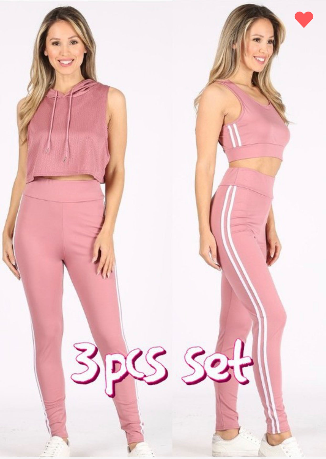 3 Piece Activewear Set