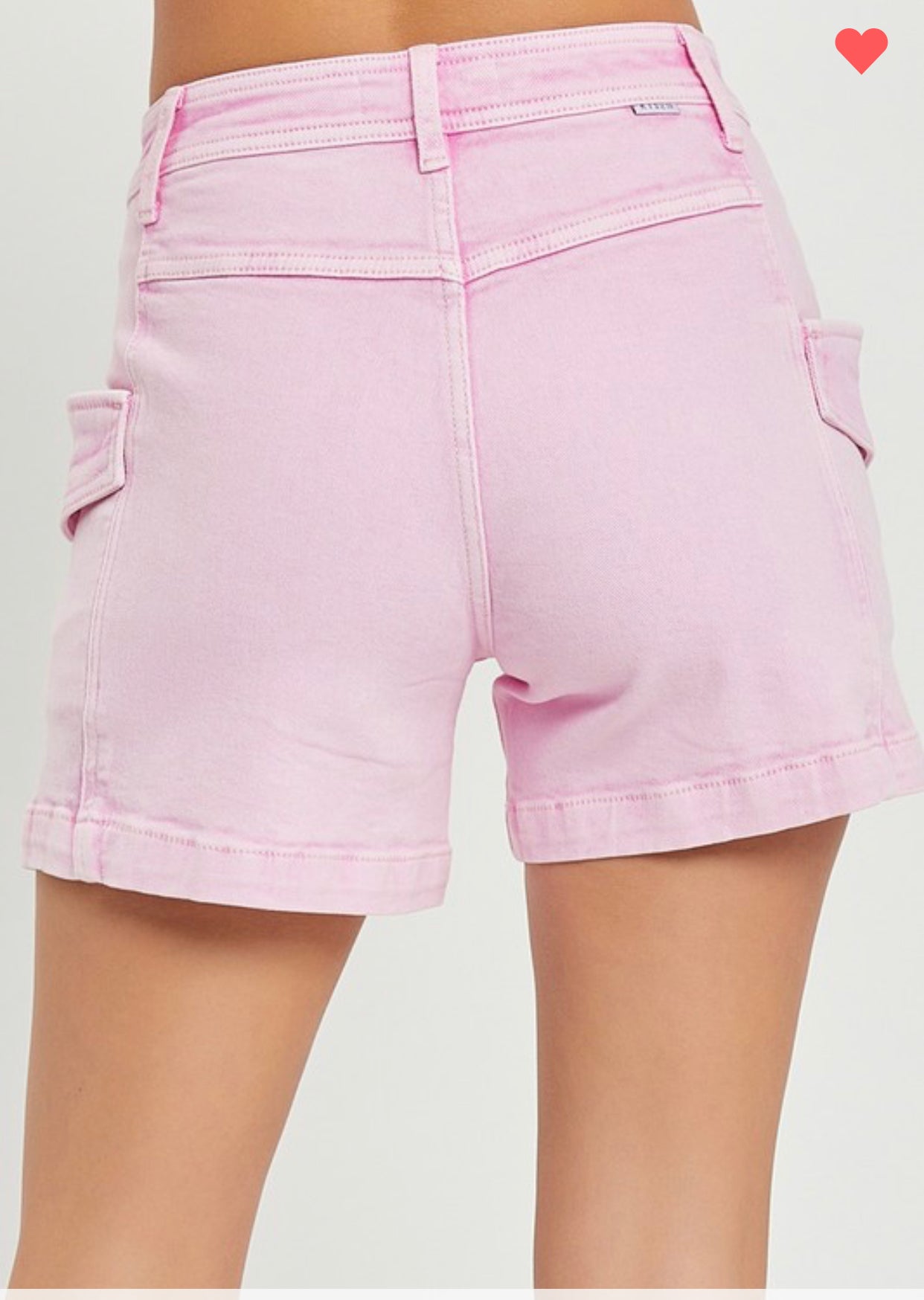 Risen Acid Pink Cargo Shorts