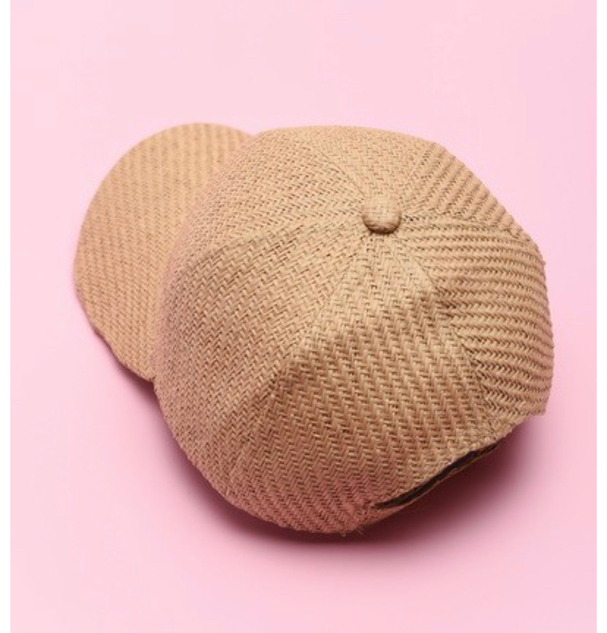 Summer Woven Straw Baseball Cap