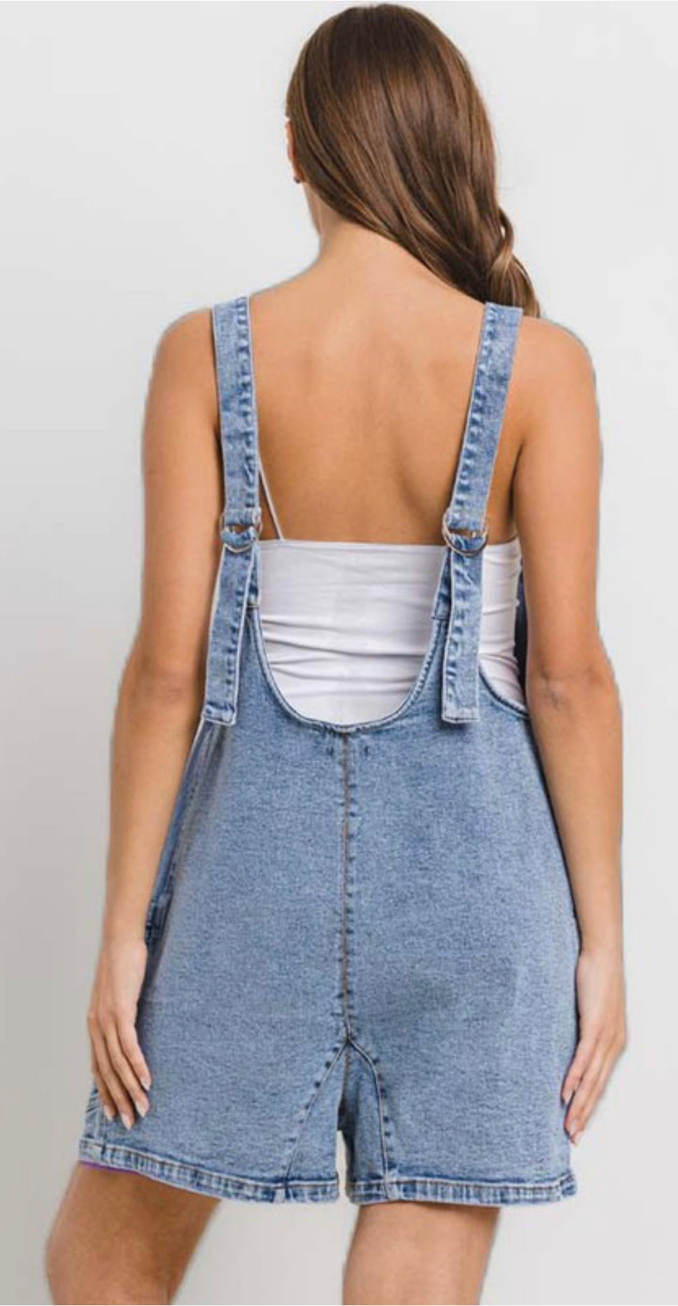 Denim Romper