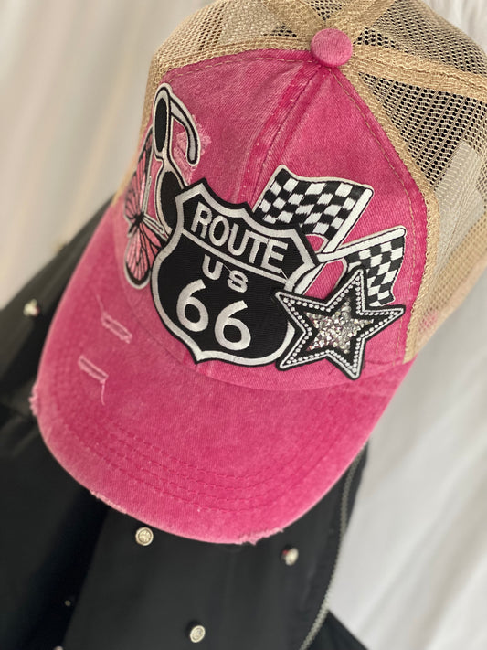 Route 66 Trucker Cap