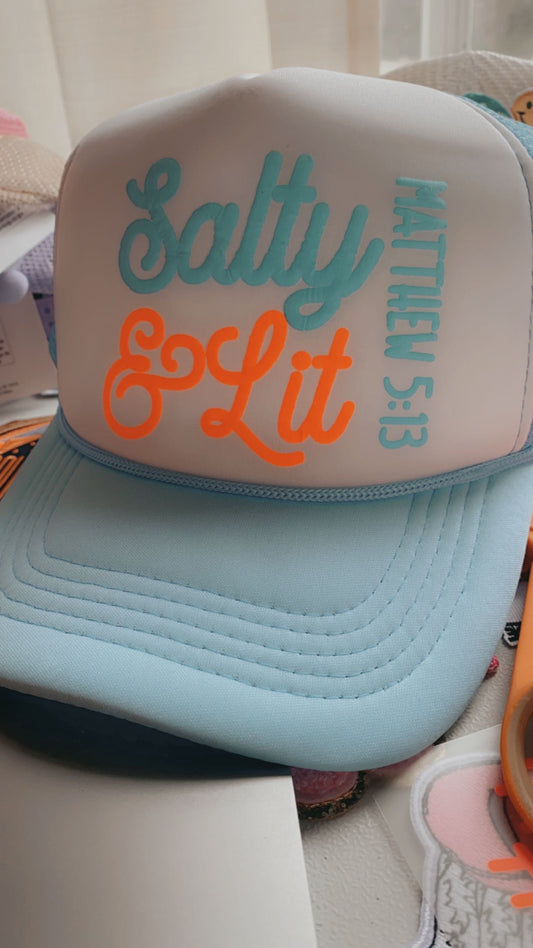 Salty & Lit Trucker Cap