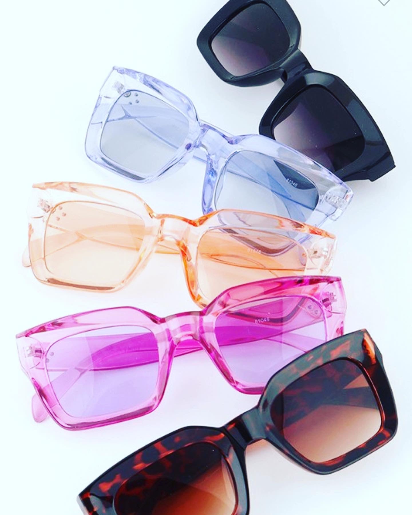 Bright Transparent Sunglasses