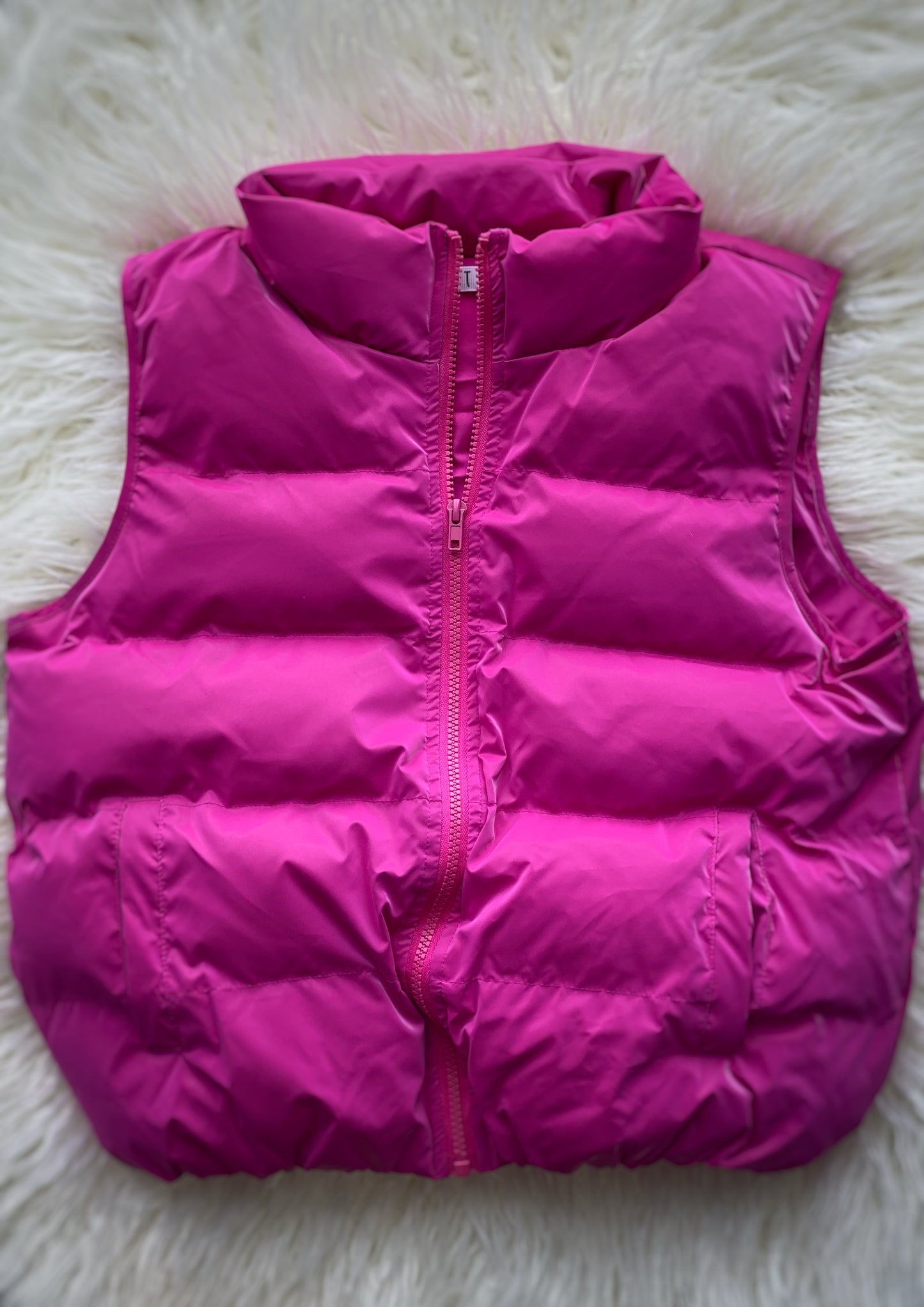 PU Puffer Vest