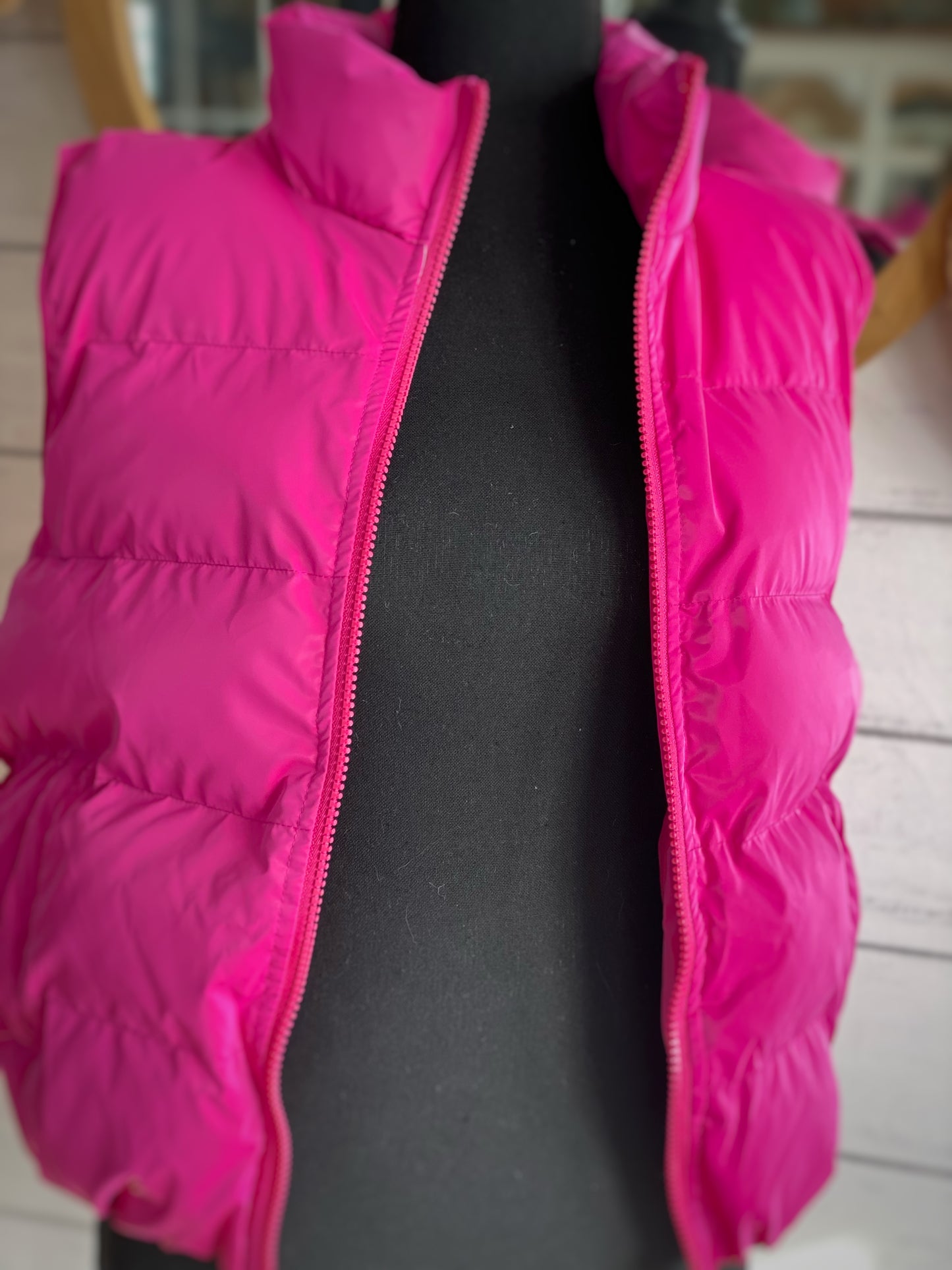 PU Puffer Vest