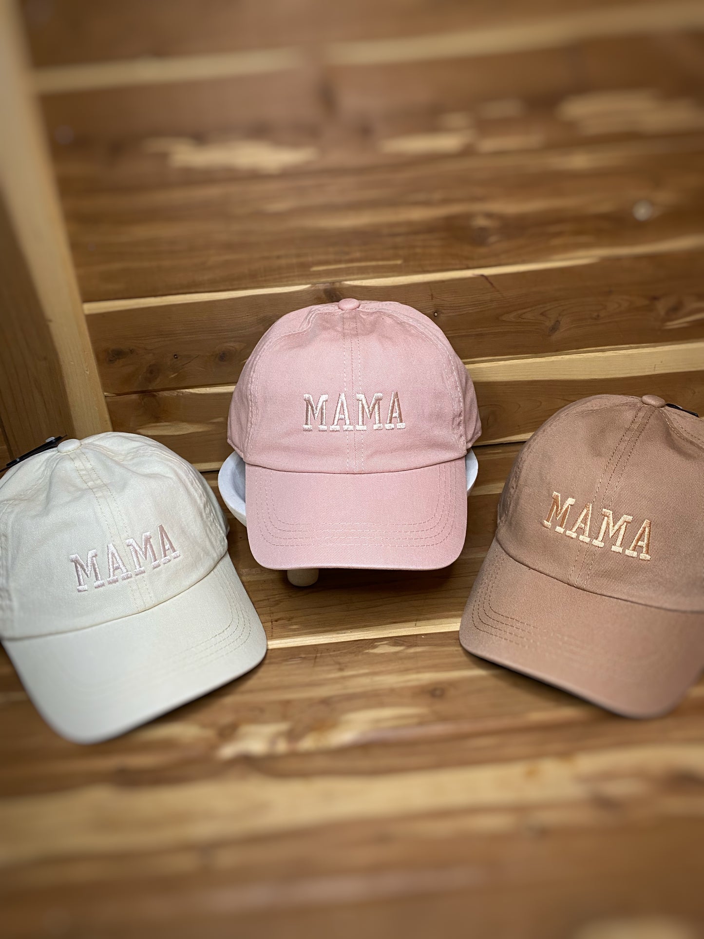 MAMA Embroidery Baseball Cap