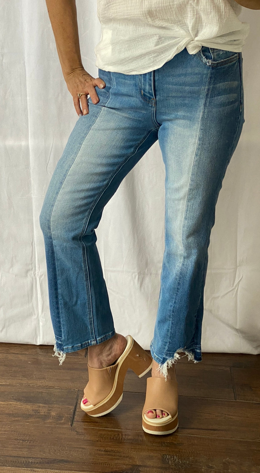 Flying Monkey Kick Flare Jeans