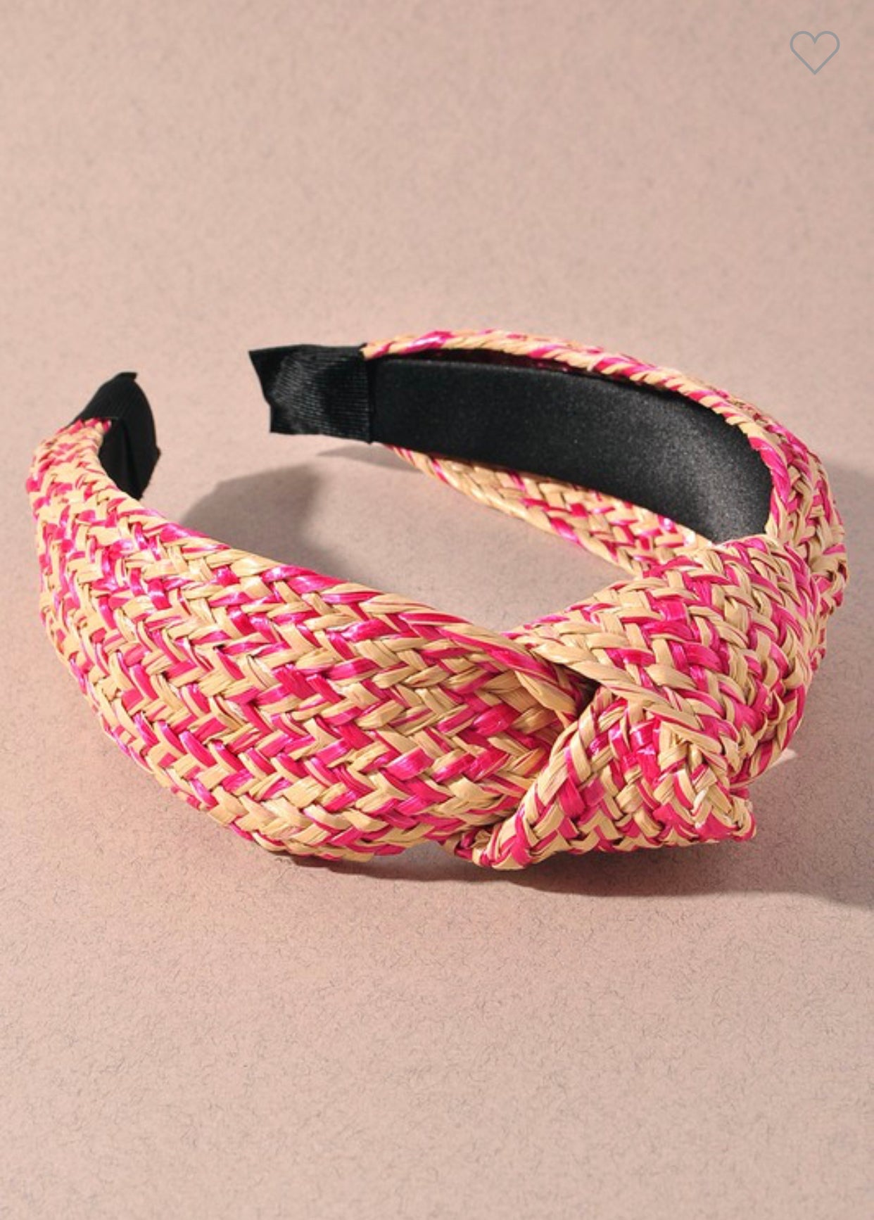 Raffia Knotted Headband