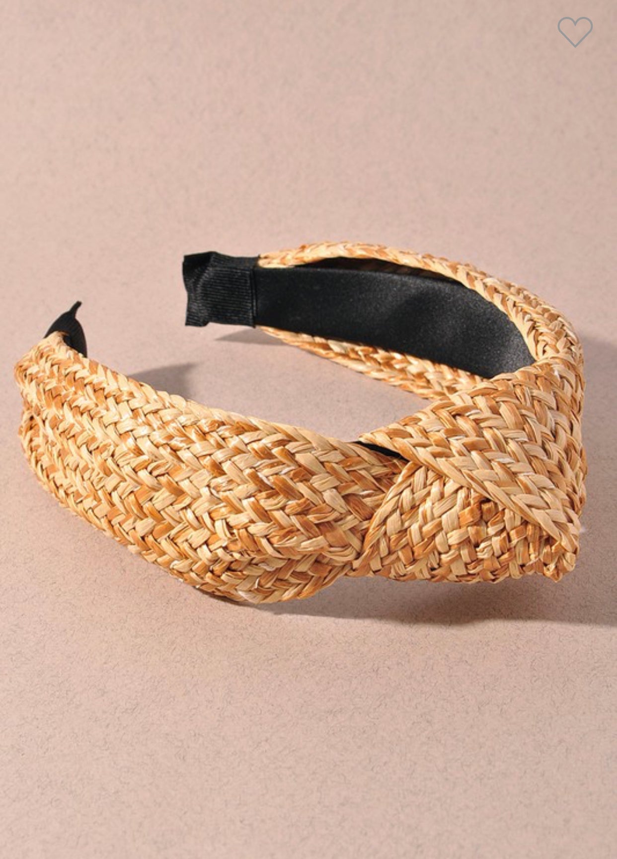 Raffia Knotted Headband