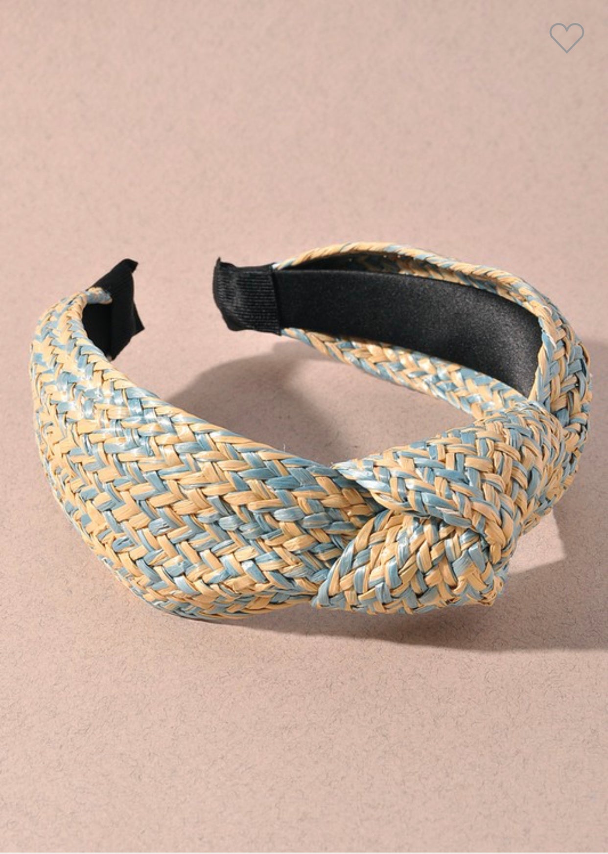 Raffia Knotted Headband