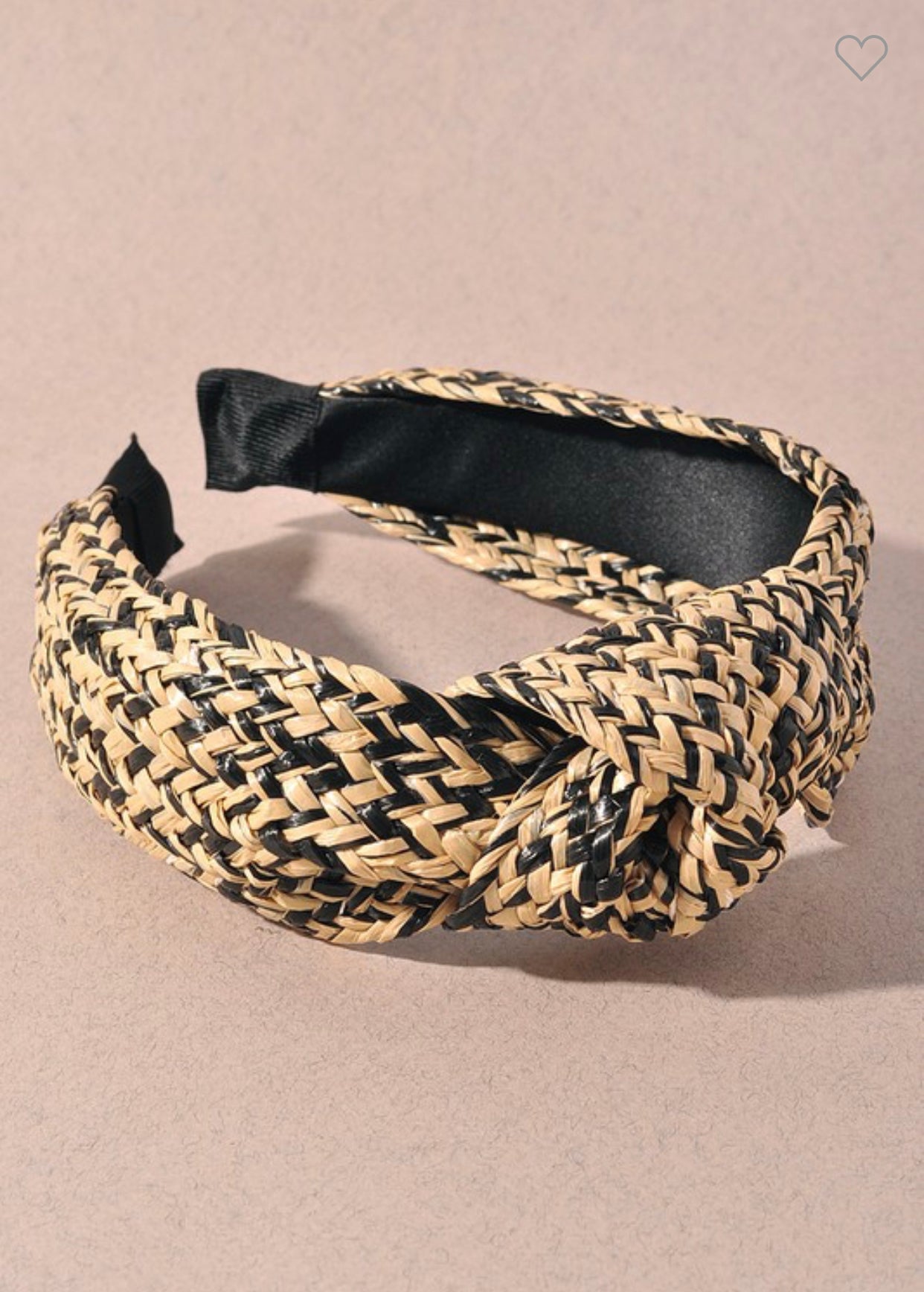 Raffia Knotted Headband