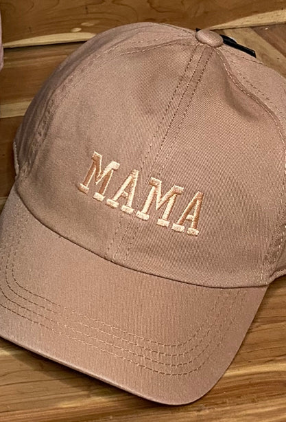 MAMA Embroidery Baseball Cap